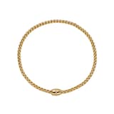 FOPE 18ct Yellow Gold Eka Flex'it 0.03ct Diamond Necklace