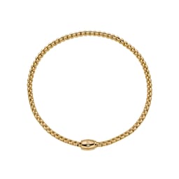 37251926 - 18ct Yellow Gold Eka Flex'it 0.03ct Diamond Necklace