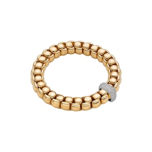 FOPE 18ct Yellow Gold Luna 2.07ct Diamond Bracelet