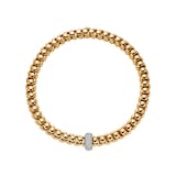 FOPE 18ct Yellow Gold Luna 18ct 2.07ct Diamond Necklace