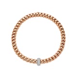 FOPE 18ct Rose Gold Luna 18ct Rose Gold 2.07ct Diamond Necklace