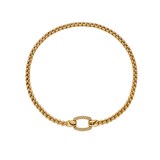 Fope 18ct Yellow Gold Eka Flex'it 0.65ct Diamond Pavé Necklace