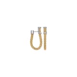 Fope 18ct Yellow Gold Eka Flex'it Diamond Hoop Earrings