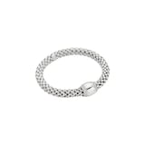 Fope 18ct White Gold Love Nest Diamond Bracelet - Size Medium