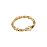 Fope 18ct Yellow Gold Love Nest Diamond Bracelet - Size Medium