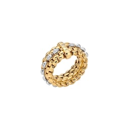 37252033 - 18ct Yellow Gold Panorama Diamond Ring