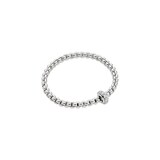 Fope 18ct White Gold Eka Diamond Bracelet - Size Medium