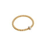 Fope 18ct Yellow Gold Eka Diamond Bracelet - Size Medium