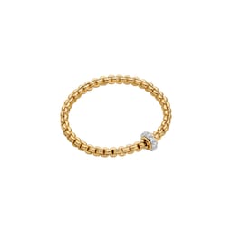 37252036 - 18ct Yellow Gold Eka Diamond Bracelet - Size Medium