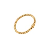 Fope 18ct Yellow Gold Must Have Eka Flex'it 0.01ct Diamond Bracelet - Size Small