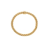 Fope 18ct Yellow Gold Must Have Eka Flex'it 0.01ct Diamond Bracelet - Size Small
