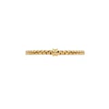 Fope 18ct Yellow Gold Must Have Eka Flex'it 0.01ct Diamond Bracelet - Size Small