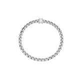 Fope 18ct White Gold Eka 0.17ct Diamond Bracelet - Size Medium