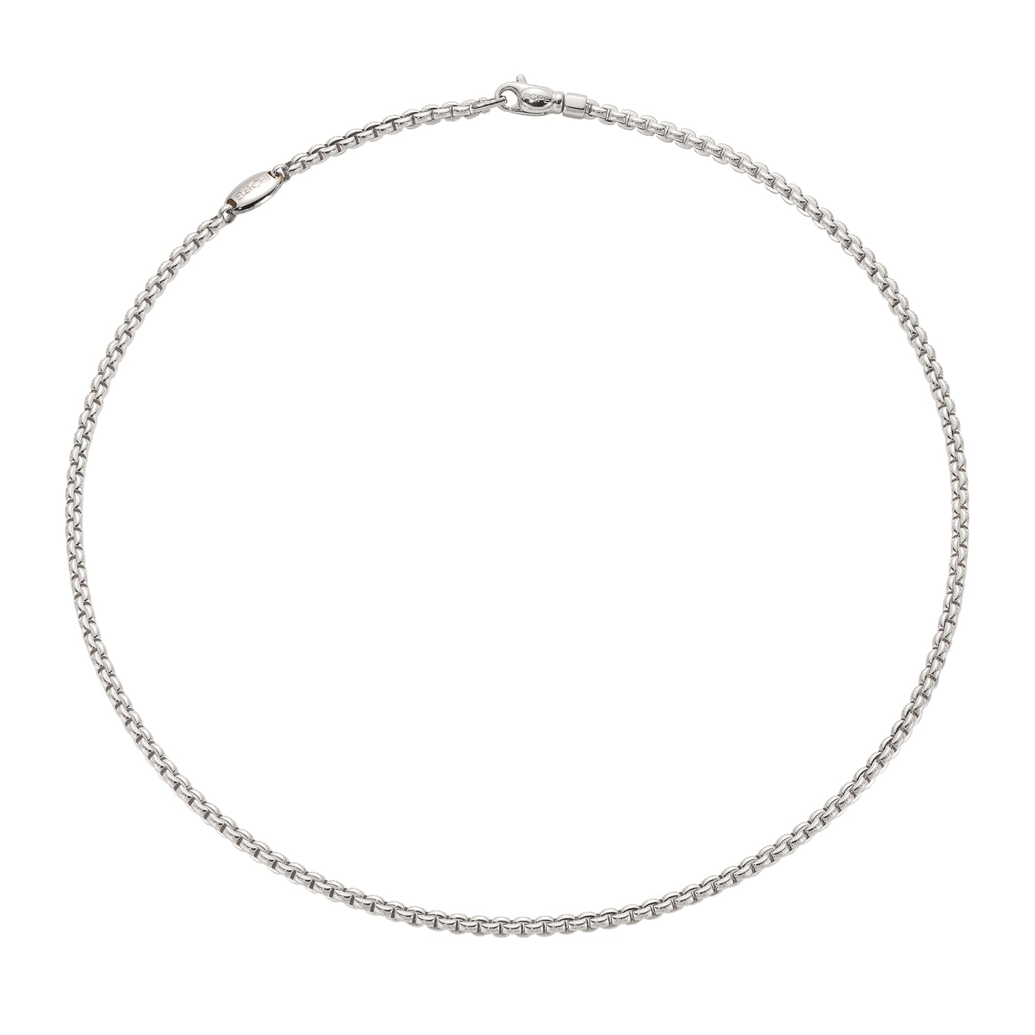 Fope 18ct White Gold Eka Necklace - 55cm