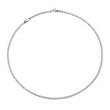 Fope 18ct White Gold Eka Necklace - 55cm