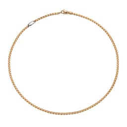 37252096 - 18ct Yellow Gold Eka Necklace - 45cm