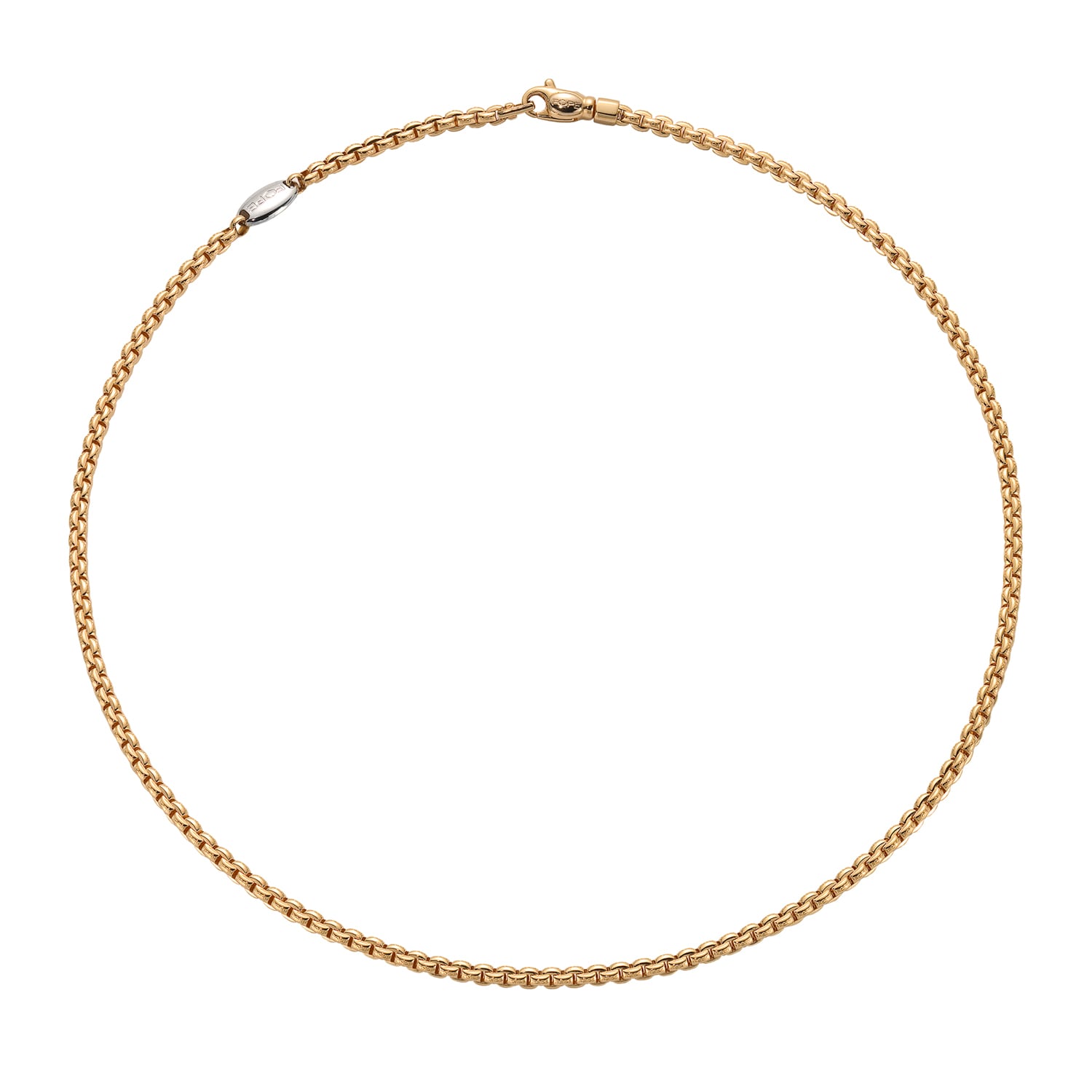 Fope 18ct Yellow Gold Eka Necklace - 55cm