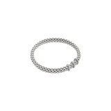 Fope 18ct White Gold Vendome Flex'it 0.23ct Diamond Bracelet - Size Medium