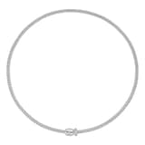 Fope 18ct White Gold Prima Flex'it 0.19ct Diamond Necklace