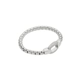 Fope 18ct White Gold Eka Flex'it 0.71ct Diamond Clasp Bracelet - Size Medium