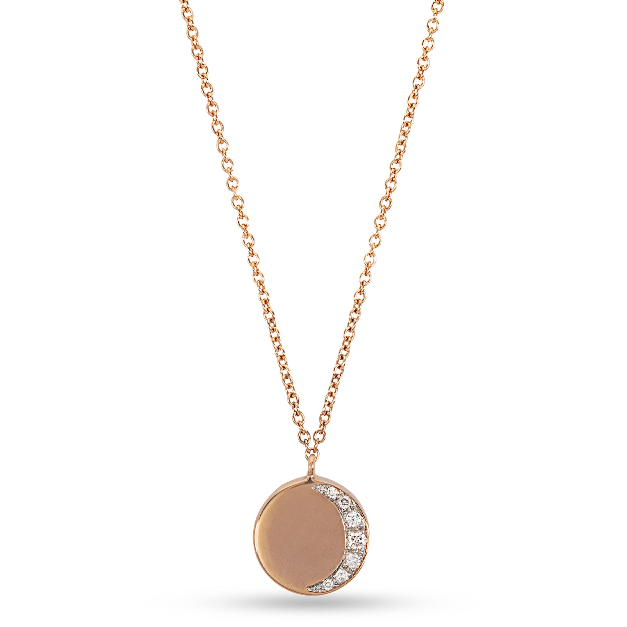 Pamela Love Reversible Moon Phase Pendant