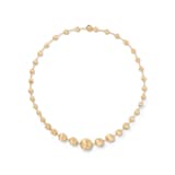Marco Bicego 18ct Yellow Gold Africa Collection Graduated Bead Necklace