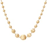 Marco Bicego 18ct Yellow Gold Africa Collection Graduated Bead Necklace