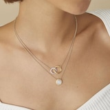 Marco Bicego 18ct Yellow Gold Jaipur Collection Diamond Infinity Necklace