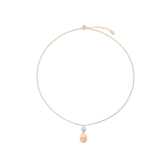 Marco Bicego 18ct Yellow Gold Sivigla Collection Diamond Pendant Necklace