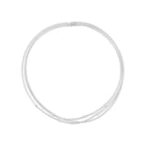Marco Bicego 18ct White Gold Goa Collection Three Strand Diamond Necklace