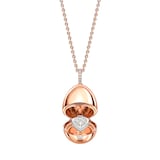 Fabergé Fabergé Essence 18ct Rose Gold Diamond Heart Surprise Locket