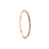 Fabergé Colours of Love 18ct Rose Gold Rainbow Fluted Bracelet