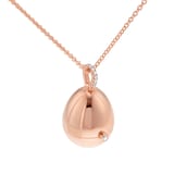 Fabergé Fabergé Essence 18ct Rose Gold Diamond & Ruby Rose Surprise Locket