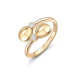 Fabergé Fabergé Essence 18ct Yellow Gold Crossover Ring