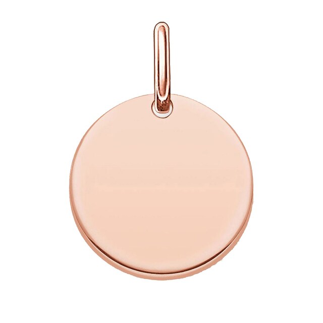Thomas Sabo Love Coins Gold Plated Engravable Love Disc Lbpe0001-415-12