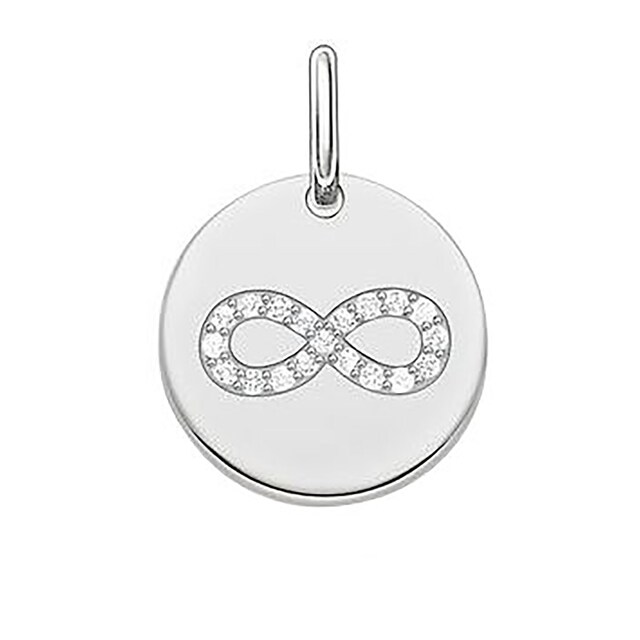 Thomas Sabo Ladies Love Bridge 925 Sterling Silver Pendant Lbpe0004-051-14