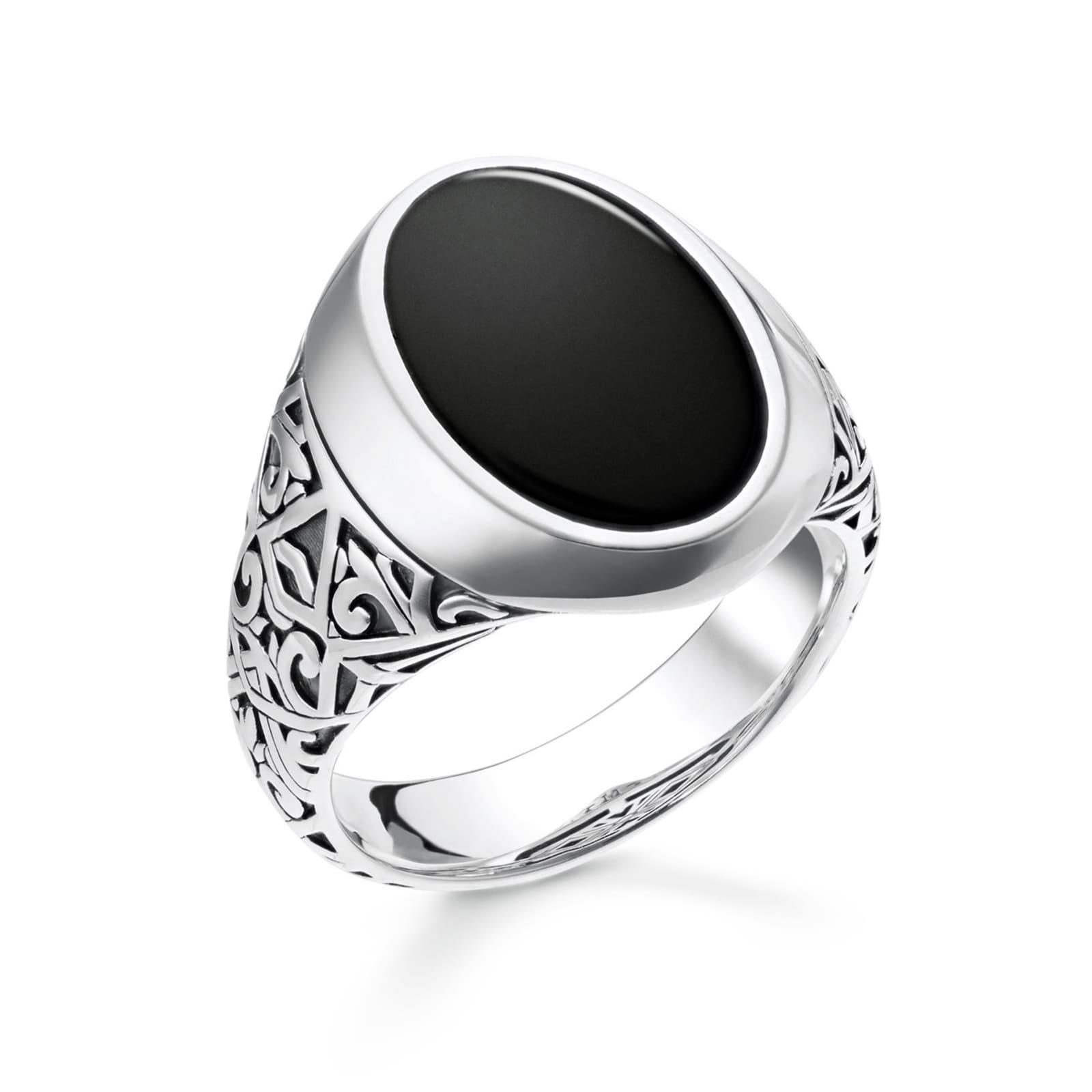 Buy Mens Black Onyx 925 Sterling Silver Ring UK Size Z 1 US Size 13  protection, Power & Good Fortune Online in India - Etsy