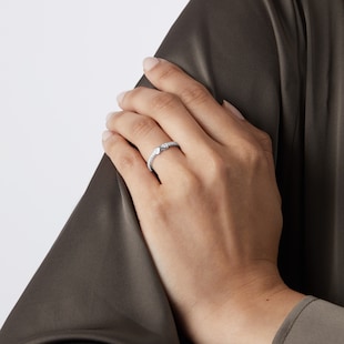 Thomas Sabo Sterling Silver Cubic Zirconia Infinity Ring
