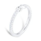 Thomas Sabo Sterling Silver Cubic Zirconia Infinity Ring