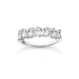 Thomas Sabo Sterling Silver Cubic Zirconia Baguette Ring