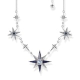Thomas Sabo Silver Cubic Zirconia Magic Stars 38-45cm Necklace