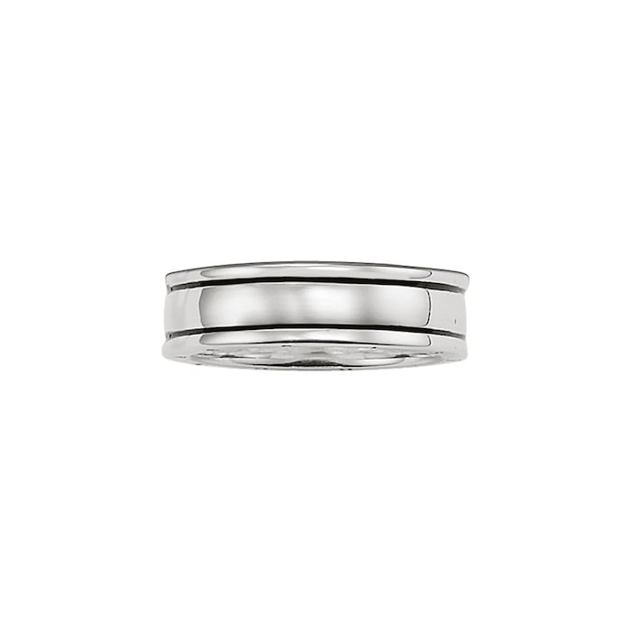 Thomas Sabo Mens Sterling Silver Band Ring