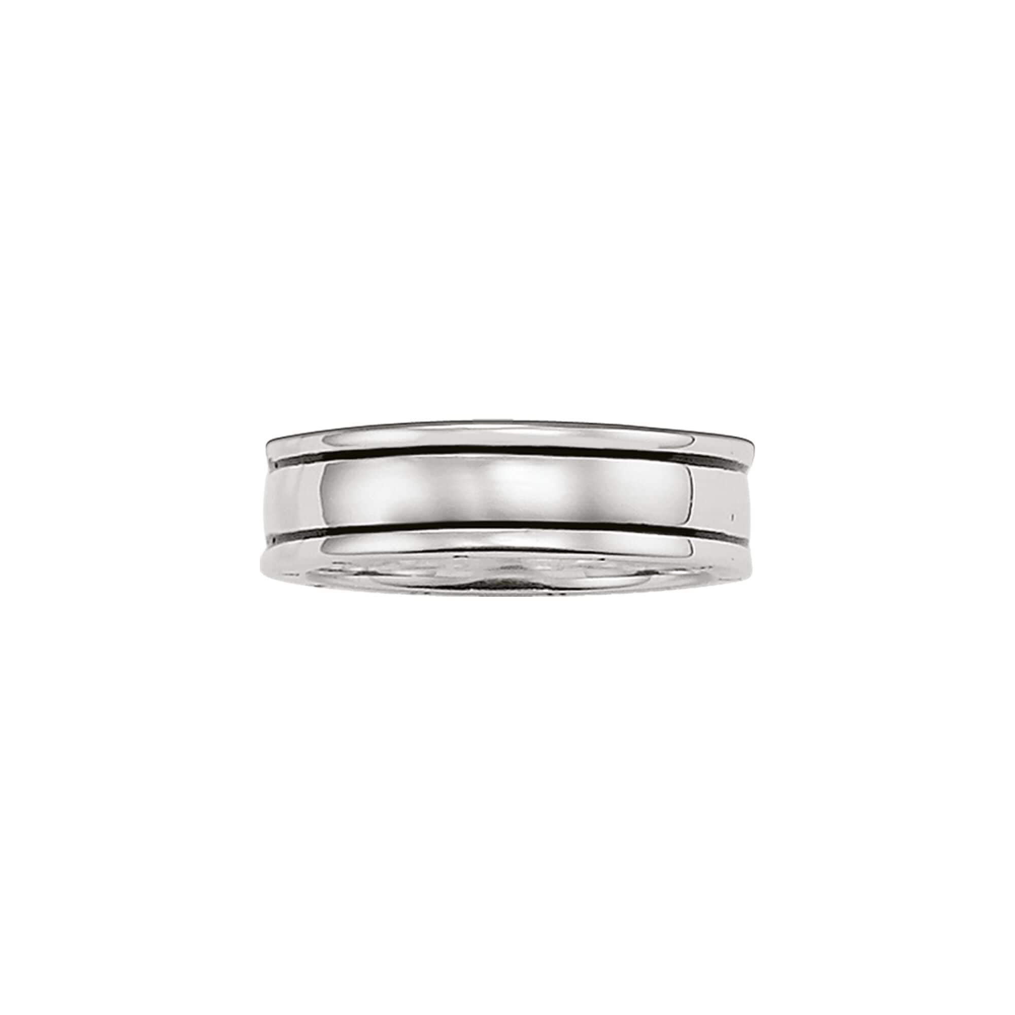 Sterling Silver Unisex Band Ring