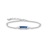 Thomas Sabo Sterling Silver Blue Cubic Zirconia Ocean Vibes Bracelet