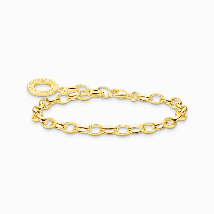 Thomas Sabo Ladies Yellow Gold Coloured Charm Bracelet