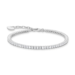37300754 - Sterling Silver Cubic Zirconia Tennis Bracelet