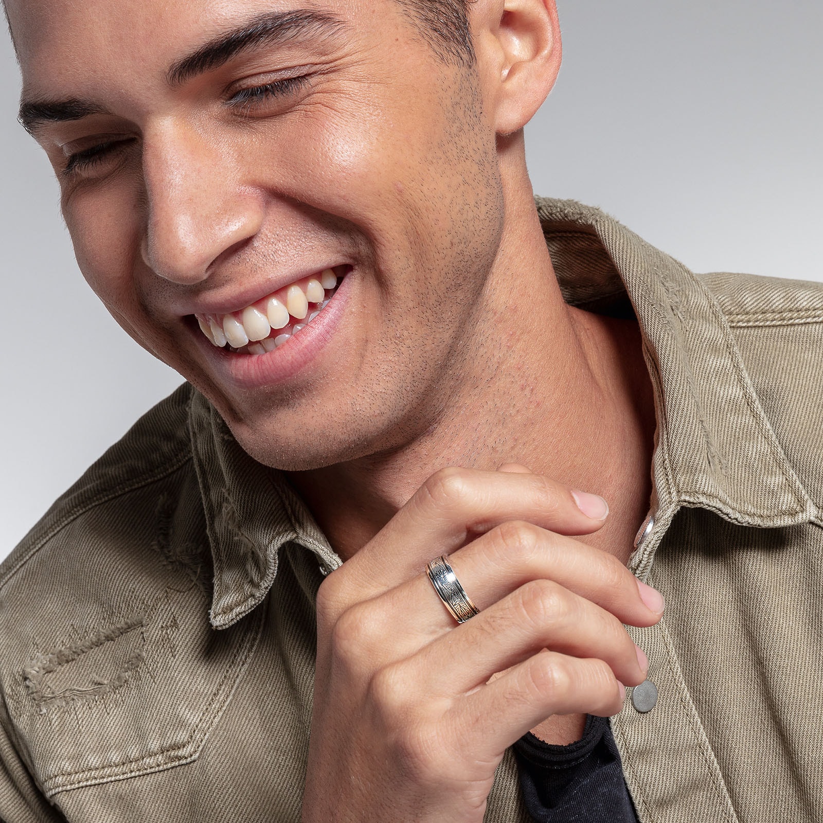 THOMAS SABO Ring silber Schwarze Steine TR2267-641-11 - jetzt günstig kaufen