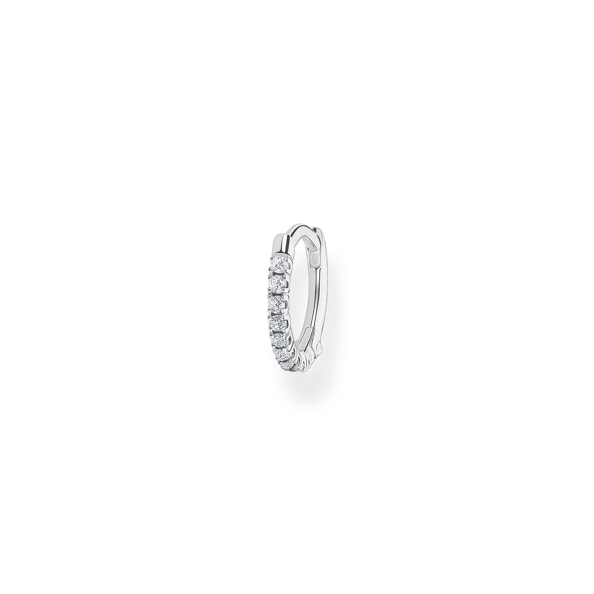 Thomas Sabo Sterling Silver Single Hoop Earring