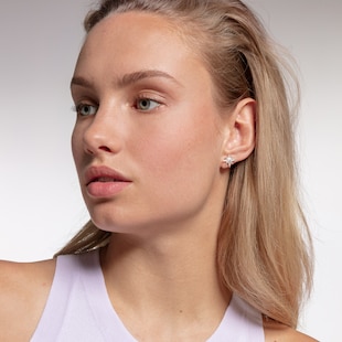 Thomas Sabo Sterling Silver Cubic Zirconia Cosmo Star Stud Earrings