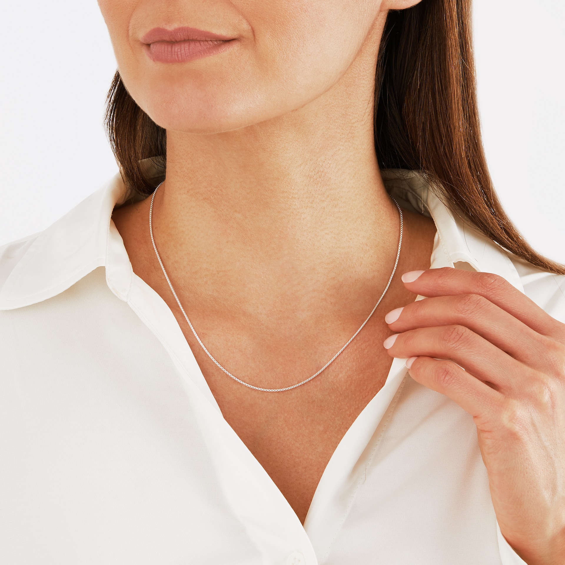 Thomas Sabo Sterling Silver 45-50cm Chain